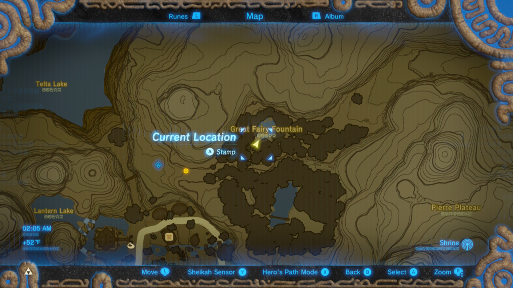 Great Fairy Fountain Breath of the Wild