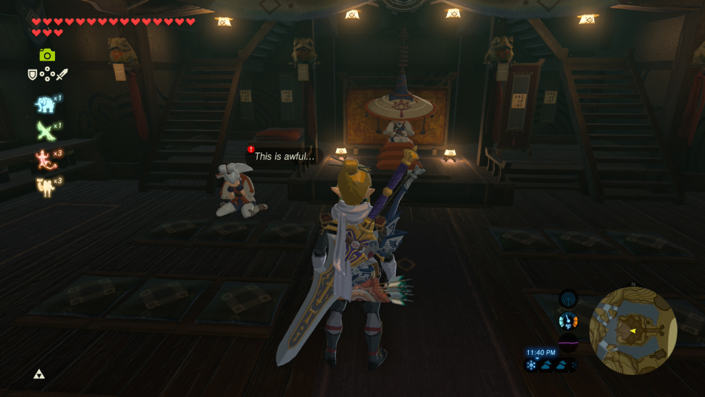 The Stolen Heirloom breath of the wild