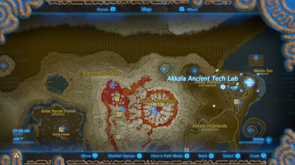 The Skull's Eye Breath of the Wild