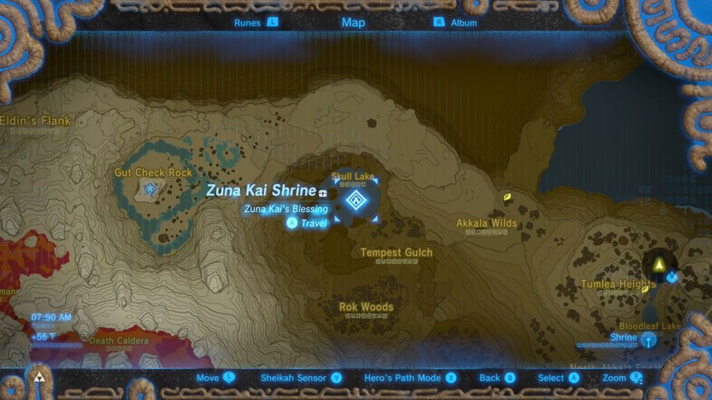 The Skull's Eye Breath of the Wild
