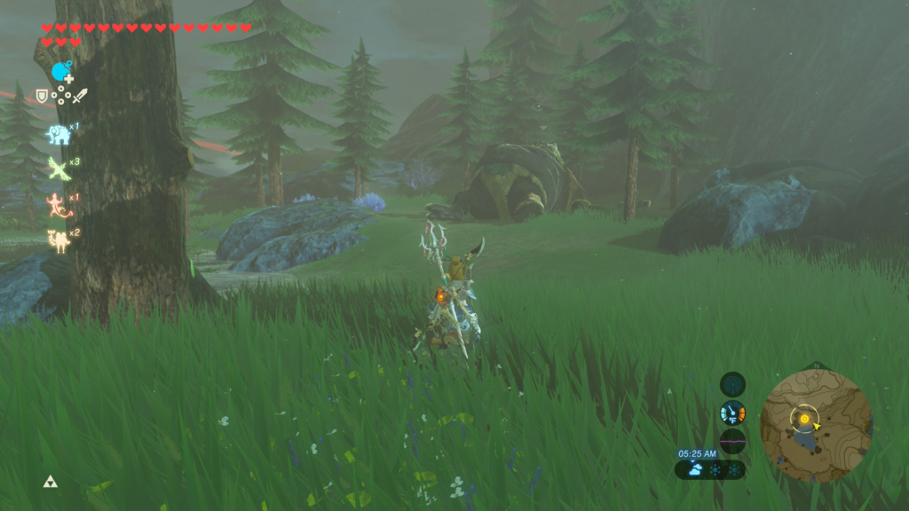 The Giant of Ralis Pond Breath of the Wild