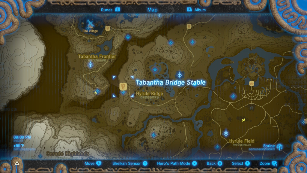 Cliffside Etchings Breath of the Wild