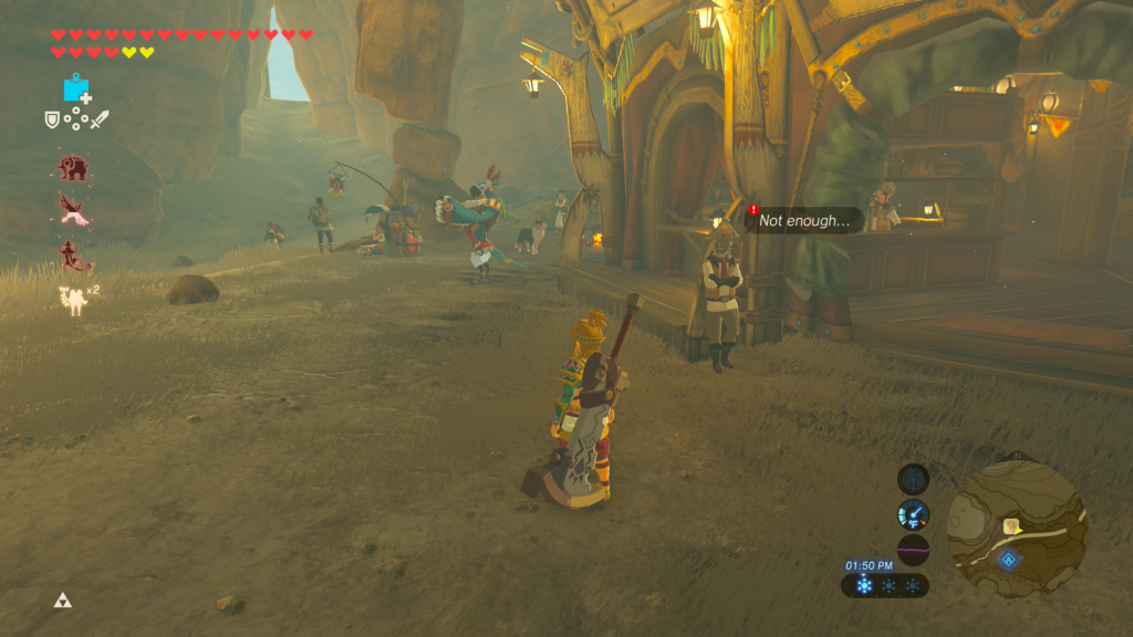 breath of the wild Rushroom Rush
