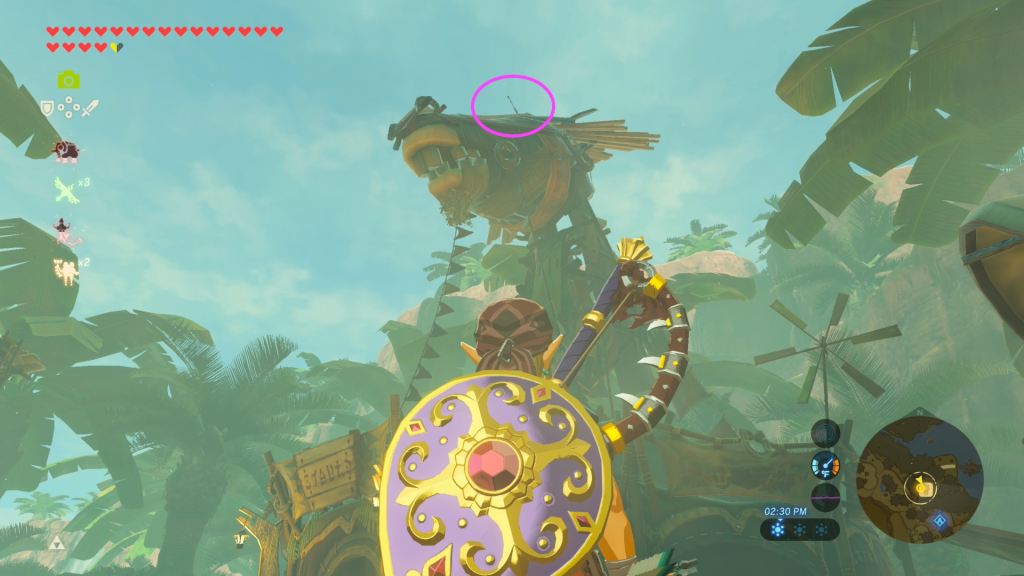 Culprit of the lightning magnet