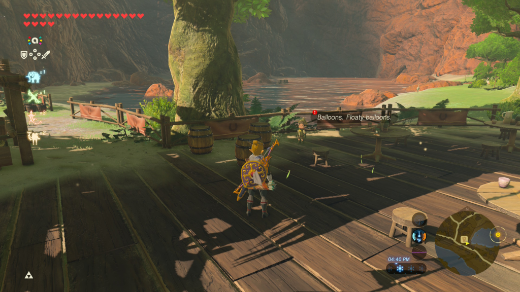 Breath of the wild Balloon Flight