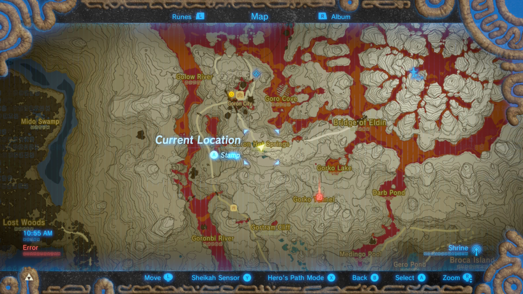 Death Mountain's Secret Breath of the Wild