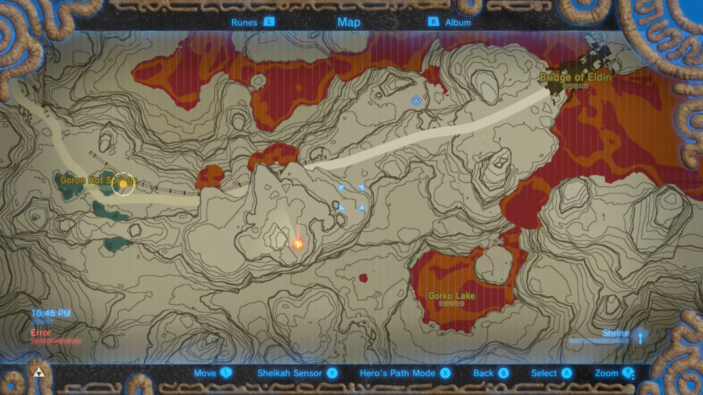 where to find the bridge of Eldin treasure