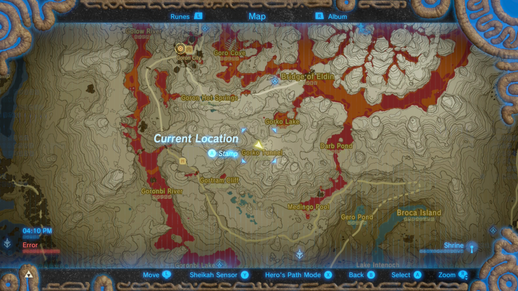 where to find Gonguron in the Gorko Tunnel
