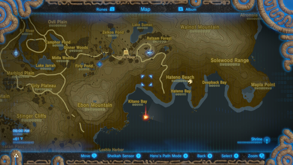 The Hero's Cache breath of the wild