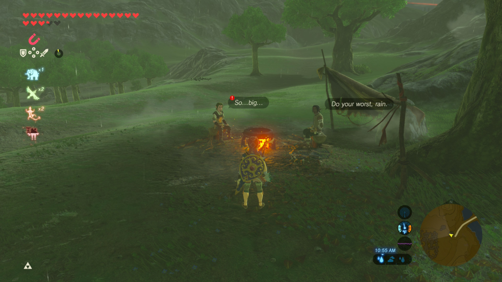 breath of the wild Hunt for the Giant Horse