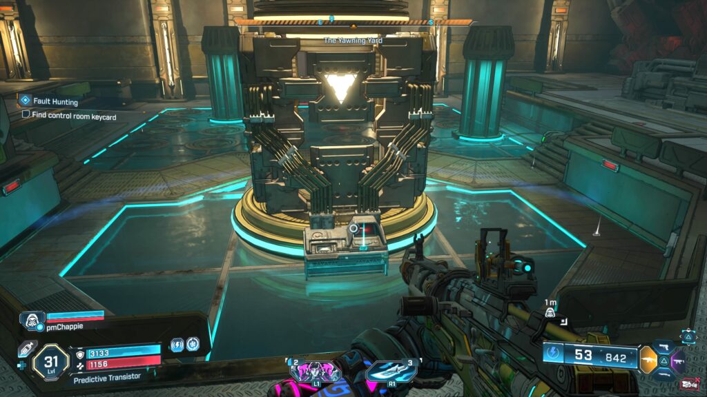 control room keycard