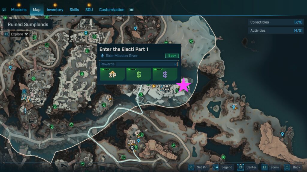 Borderlands 4 Enter the Electi side mission 