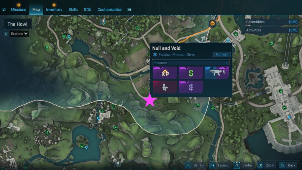 Borderlands 4 Null and Void faction mission