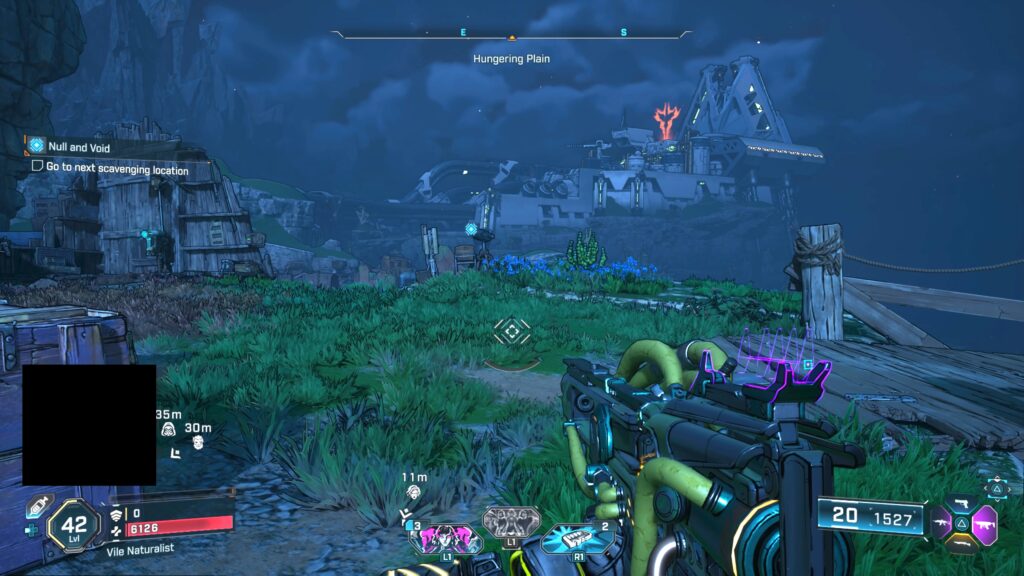 go to next scavenging location