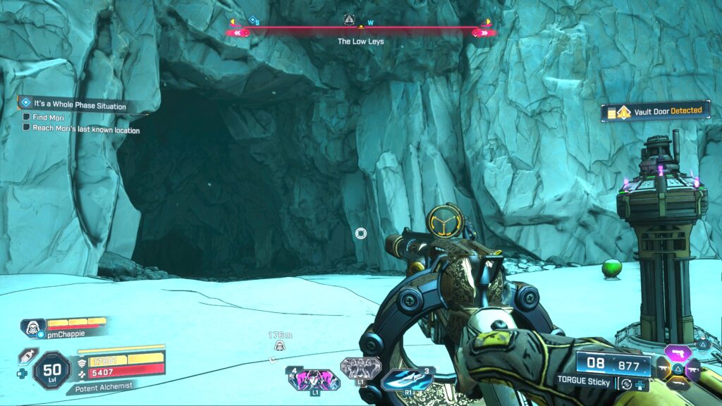 how to reach arch of origo vault door in the low leys