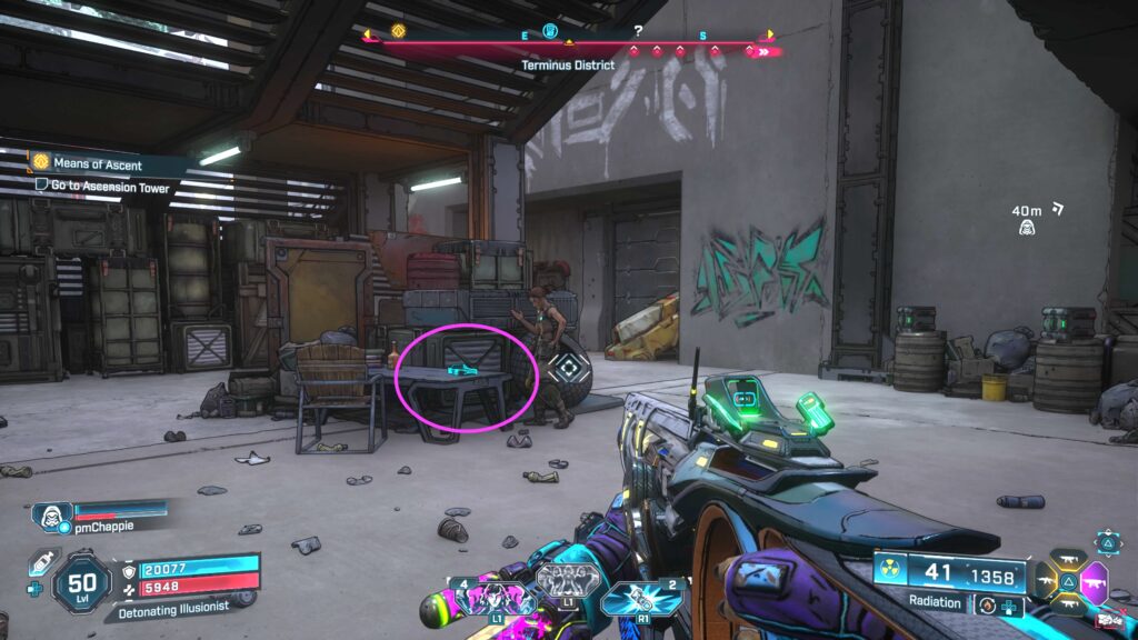 echo log