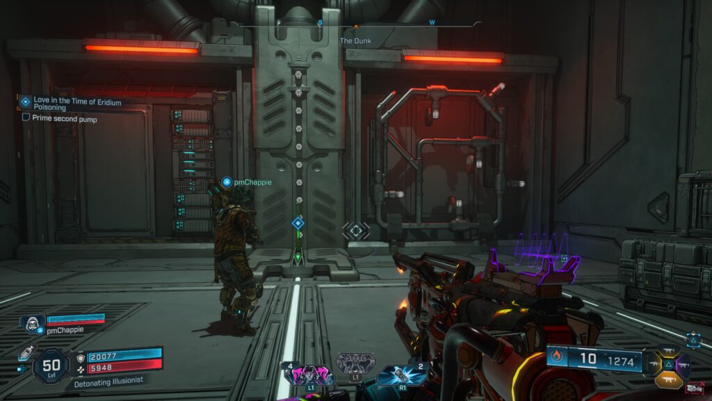 prime second pump