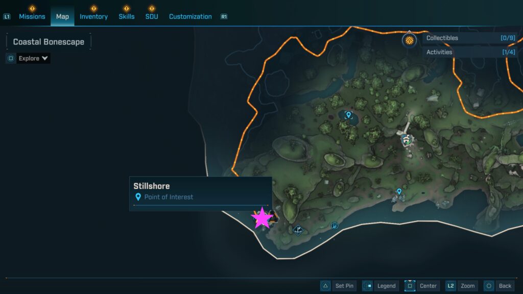 Coastal Bonescape Vault Fragment at Stillshore