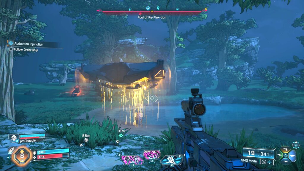 following Order ship to Pool of Re-flex-tion