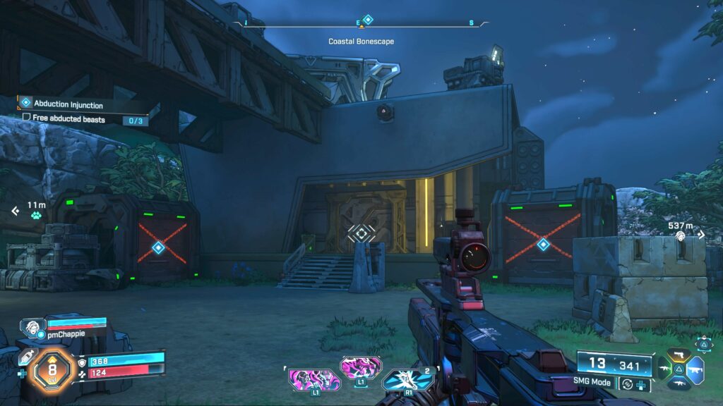 two cages containing wildhorns