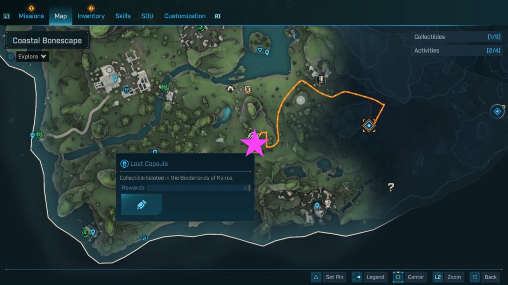 Coastal Bonescape Lost Capsule