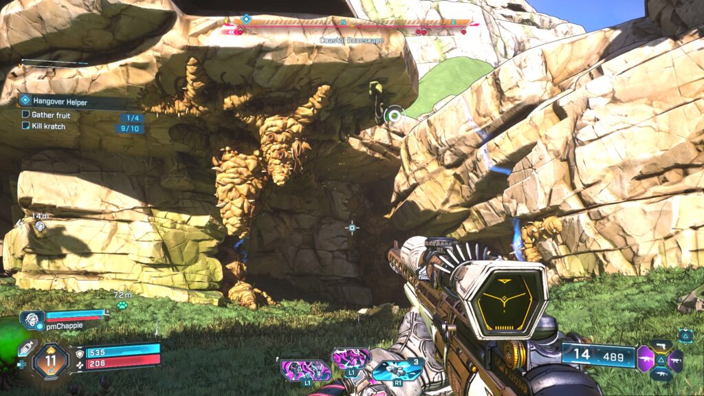 Fruit next to a Kratch Nest