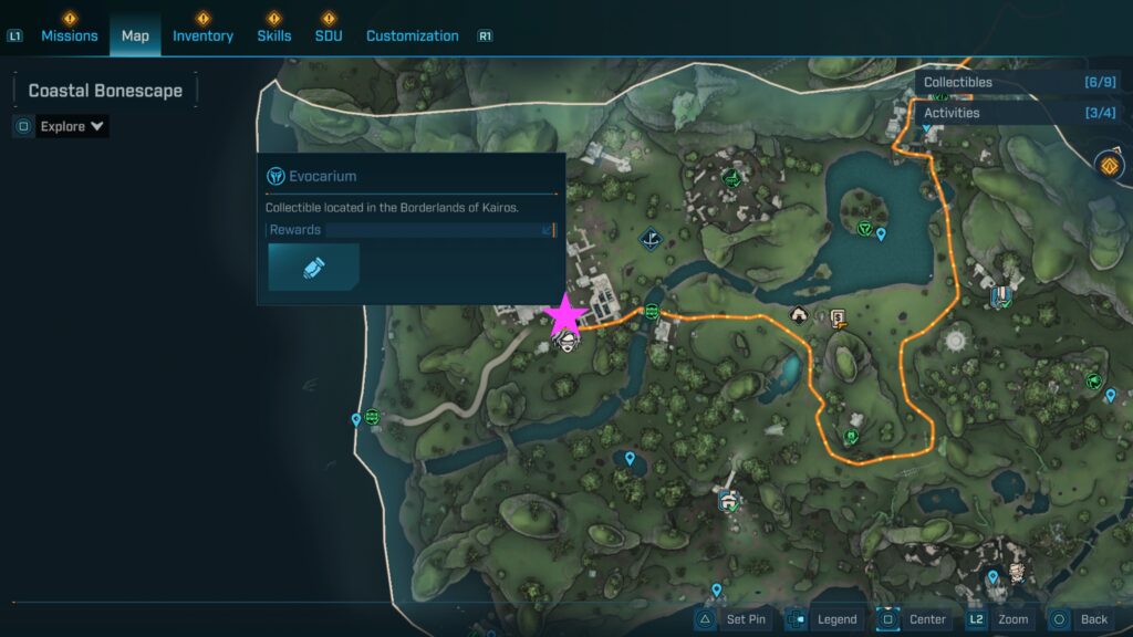 Coastal Bonescape Evocarium at Harper's Hideaway