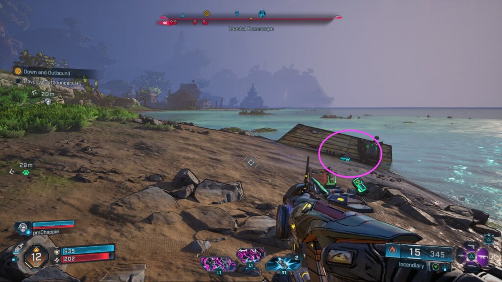 A Prisoner's Promise ECHO Log near Stillshore