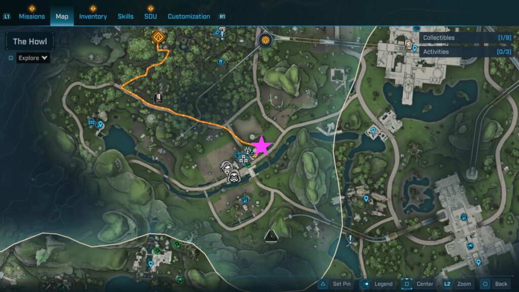 Borderlands 4 The Howl Echo Log Collectible