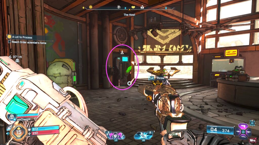 where to put the lost capsule