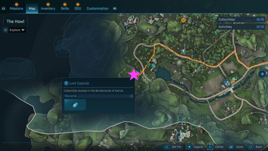 the howl lost capsule