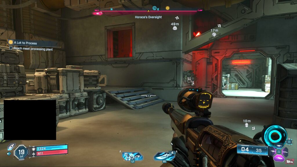 how to reach the vault symbol in horace's oversight