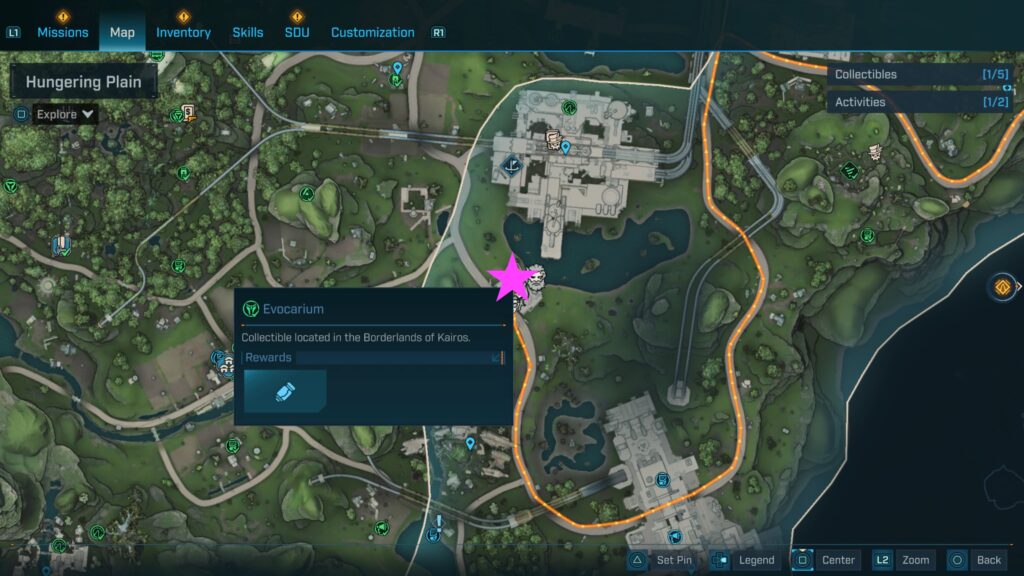 hungering plain evocarium