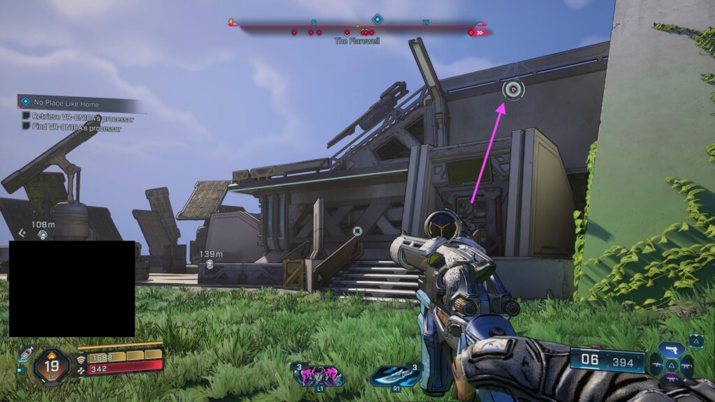 how to reach the building to find vr-on1ca's processor