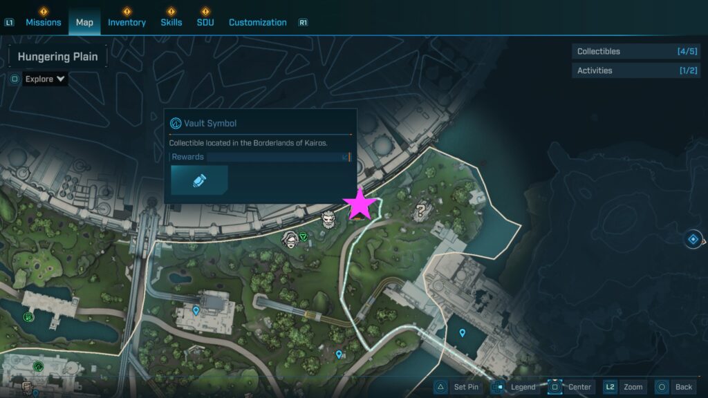 Hungering Plain vault symbol