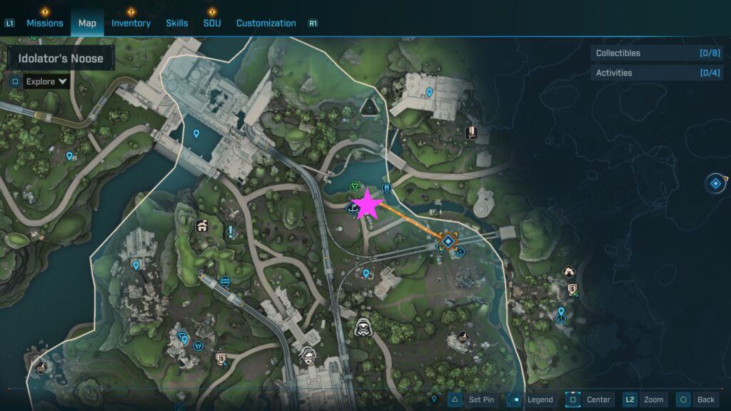 Borderlands 4 idolator's Noose echo log