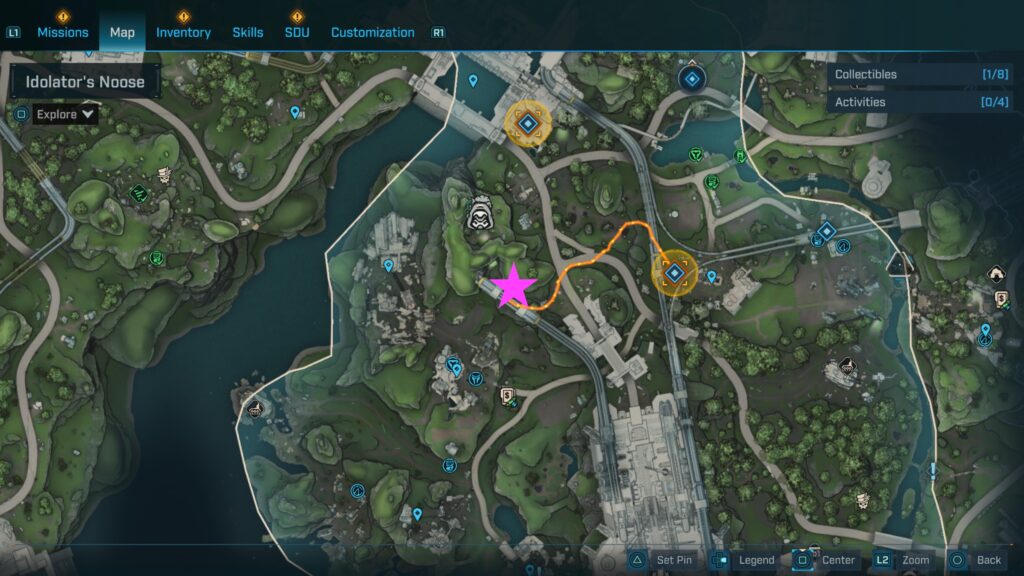 Idolator's Noose survivalist cache