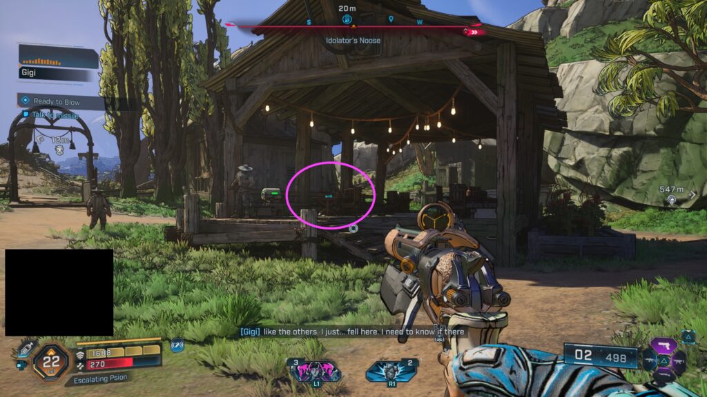 Idolator's Noose Echo log