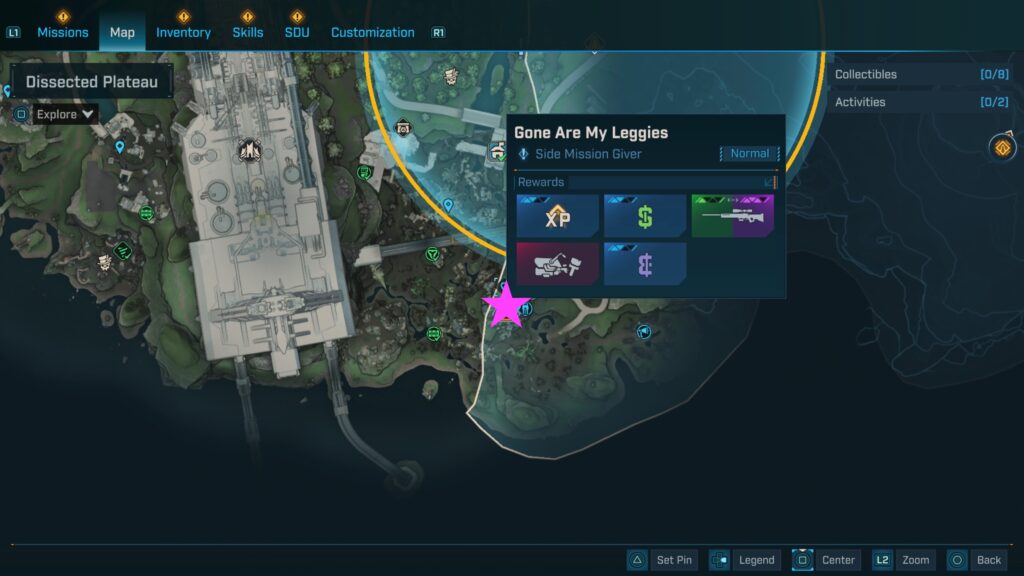 Gone are my Legs Borderlands 4