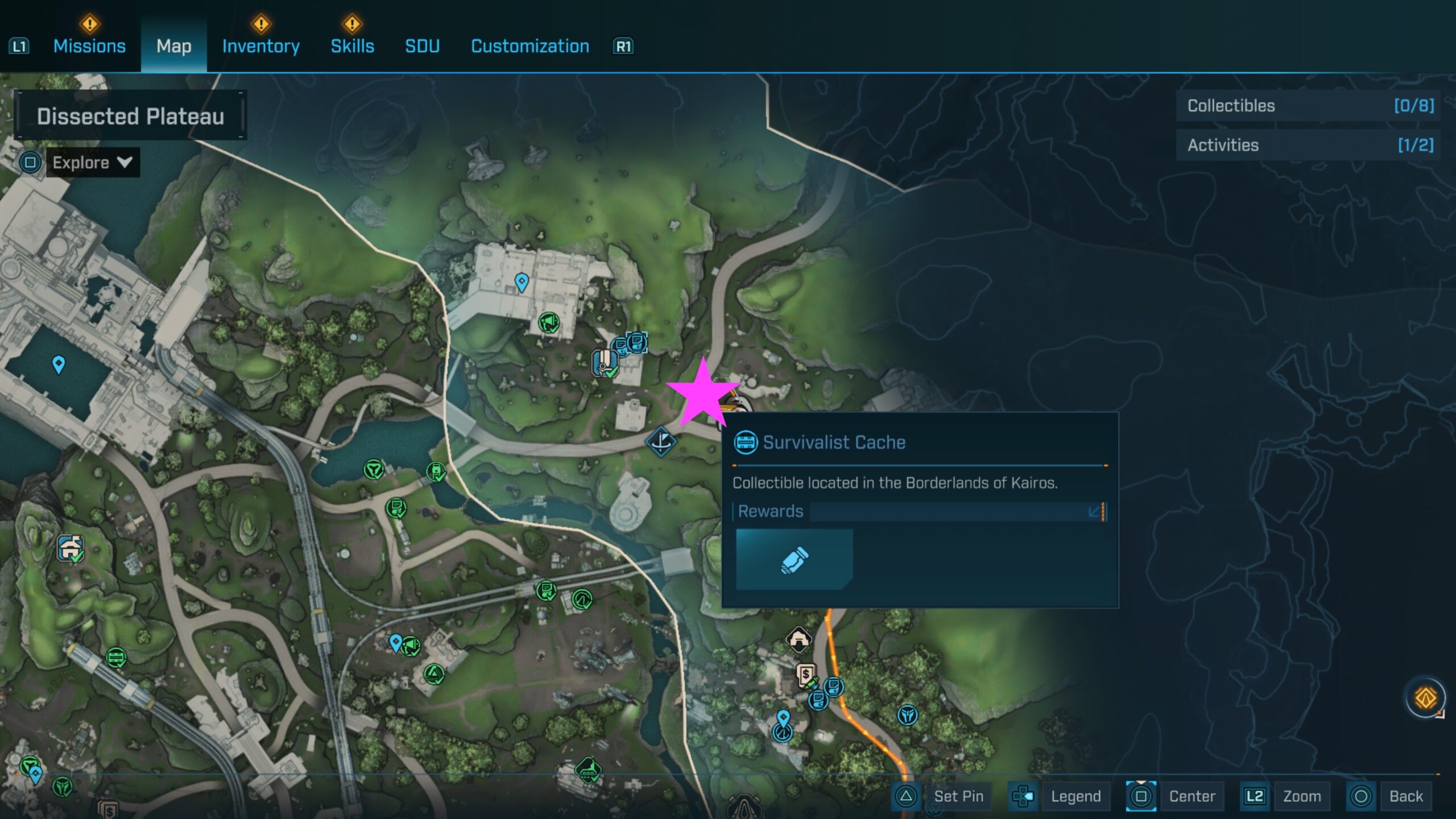 Dissected Plateau Survivalist Cache