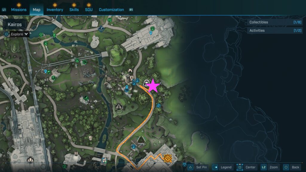 dissected plateau evocarium