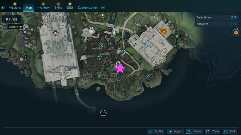 dissected plateau lost capsule