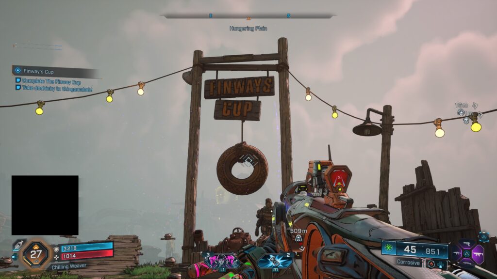 throw the ball through the hoop