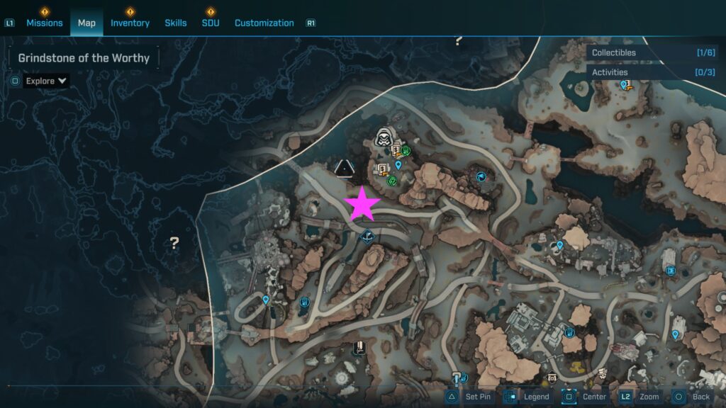 grindstone of the worthy vault symbol