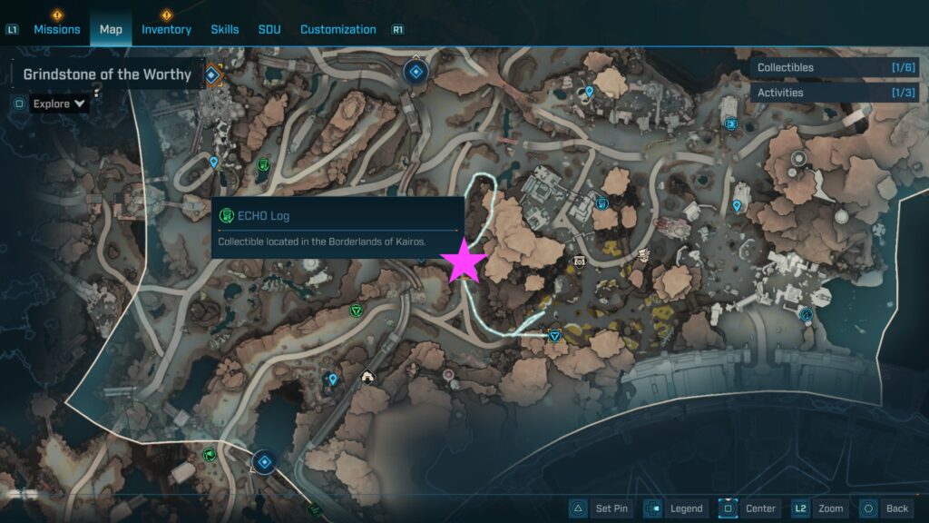 grindstone of the worthy echo log