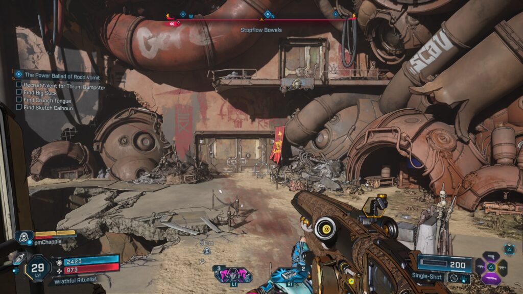 Sketch Calhoun's back door