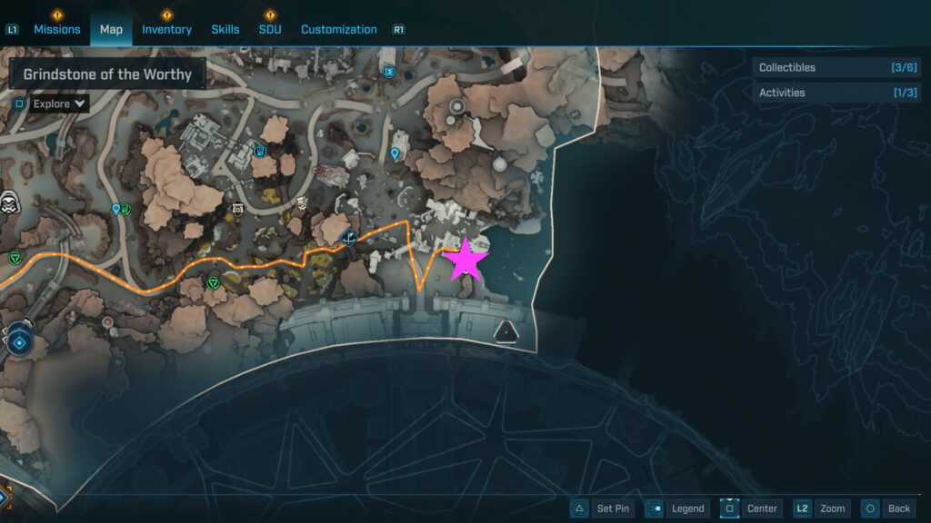 grindstone of the worthy vault symbol