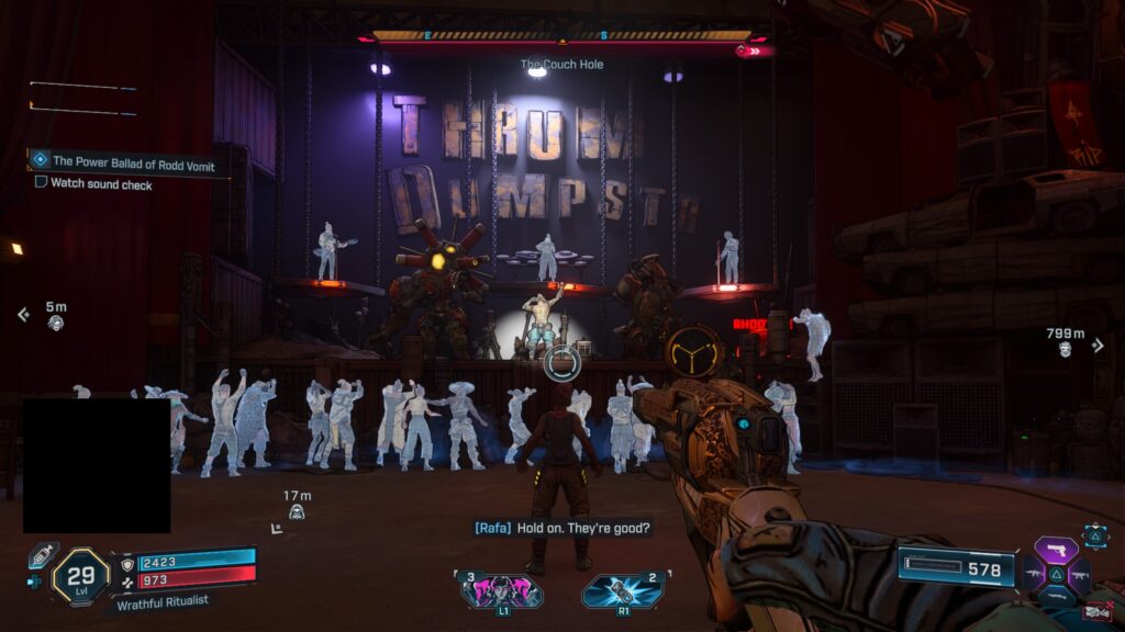 watch the sound check before chaos ensues