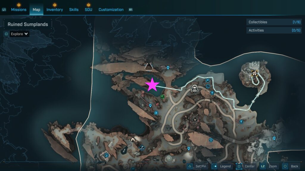 ruined sumplands dead bolts