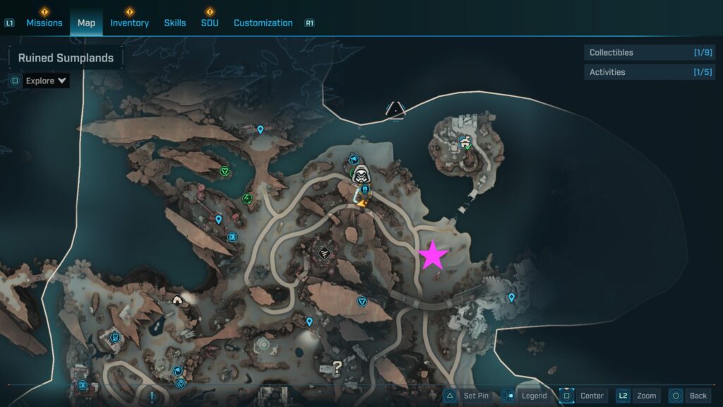 Ruined Sumplands Lost Capsules